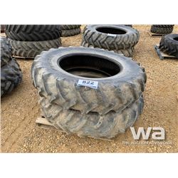 (2) GOODYEAR 18.4-38 TRACTOR TIRES