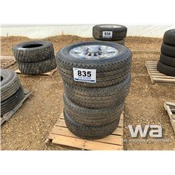 (4) FIRESTONE LT285/60R20 TIRES
