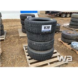 (4) COOPER 275/60R20 TIRES