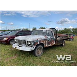 1979 FORD F250 FLATDECK TRUCK