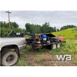 1983 MIDLAND 5TH WHEEL FLATDECK T/A TRAILER