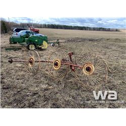 4-WHEEL 3 PT. HAY RAKE