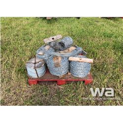 (4) DBL STRAND BARBED WIRE
