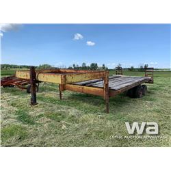 T/A 5TH WHEEL HAY TRAILER