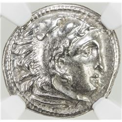 MACEDONIAN KINGDOM: Phillip III, 323-317 BC, AR tetradrachm. NGC EF