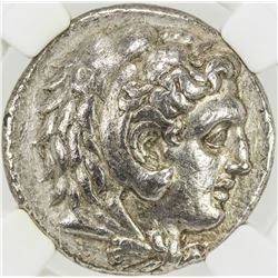 MACEDONIAN KINGDOM: Phillip III, 323-317 BC, AR tetradrachm. NGC VF