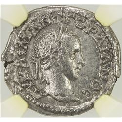 ROMAN EMPIRE: CAPPADOCIA: Gordian III, 238-244 AD, AR drachm, Caesarea. NGC AU
