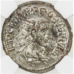 ROMAN EMPIRE: Probus, 276-282 AD, BI antoninianus (3.98g). NGC MS