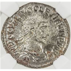 ROMAN EMPIRE: Diocletian, 284-305 AD, BI antoninianus (4.16g), Cyzicus (293-294). NGC MS