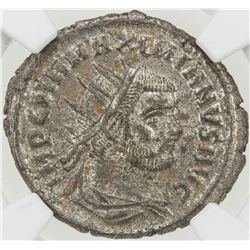ROMAN EMPIRE: Maximianus, 286-305 AD, AE antoniinianus (3.66g), Antioch (293-294). NGC MS