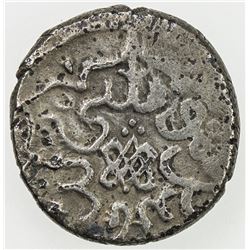 OTTOMAN EMPIRE: Musa Celebi, 1410-1413, AR akce (1.11g), Edirne, AH813. VF