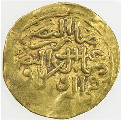 OTTOMAN EMPIRE: Suleyman I, 1520-1566, AV sultani (3.41g), Jazayir, AH926. VF