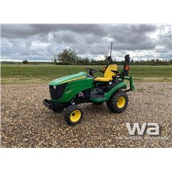 2015 JOHN DEERE 1025R UTILITY TRACTOR