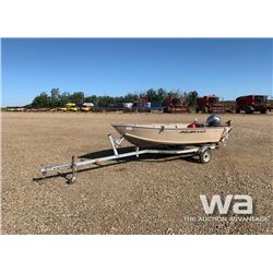2013 POLAR KRAFT 1470L FISHING BOAT