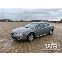 2007 PONTIAC GRAND PRIX 4-DOOR CAR