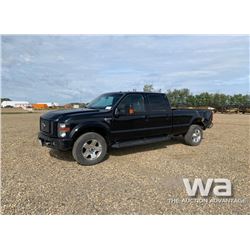 2009 FORD F350 HARLEY-DAVIDSON SUPER DUTY CREWCAB