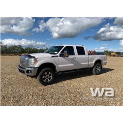 2011 FORD F350 CREW CAB PICKUP
