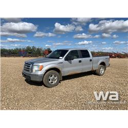 2009 FORD F150 CREW CAB PICKUP