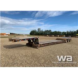2009 FONTAINE TRIDEM TROMBONE LOWBED
