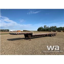 2007 THRUWAY TRIDEM TROMBONE STEPDECK TRAILER