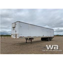 1984 FRUEHAUF T/A VAN TRAILER