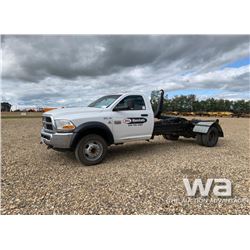 2011 DODGE 5500HD 4X4 ROLL OFF TRUCK