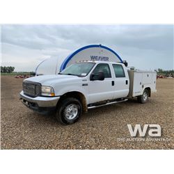 2003 FORD F350 CREW CAB PICKUP