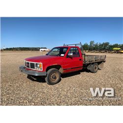 1992 GMC 2500 FLATBED TRUCK