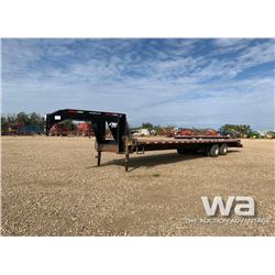 2016 SWS 5TH WHEEL T/A DUALLY FLATDECK TRAILER