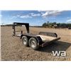 Image 4 : 1999 SHOPBUILT GOOSENECK T/A CAR HAUL TRAILER