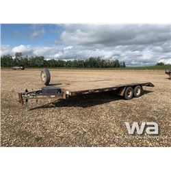 2011 TRAIL TECH T/A HYD. TILT DECK TRAILER