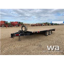 2012 TRAIL TECH T/A FLATDECK TRAILER