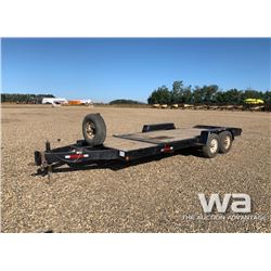 2009 TRAIL TECH T/A TILT DECK TRAILER
