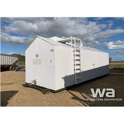 10 X 27 FT. 20,000L FUEL TANK ON SKIDS