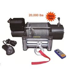 20,000 LBS HEAVY DUTY WINCH WITH WIRELESS REMOTE