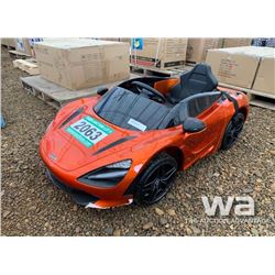 MC LAREN RIDE ON CAR