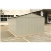 Image 8 : UN-USED 8 X 11 FT. STEEL STORAGE SHED