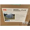 Image 2 : 8 X 10 FT. TWIN WALL GREEN HOUSE