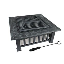 OUTDOOR PATIO & WOOD BURNING FIRE PIT