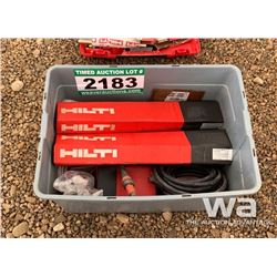 HILTI POWER CORDS & BITS