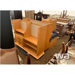 OFFICE DESK WITH TOP HUTCH