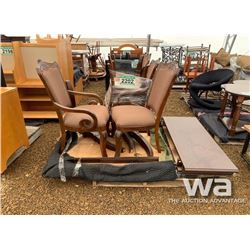 TABLE WITH (6) CHAIRS
