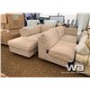Image 1 : SUEDE FABRIC SECTIONAL
