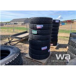 (8) 11R24.5 KAPSEN TRUCK TIRES