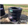 Image 1 : (4) 11R24.5 KAPSEN TRUCK TIRES