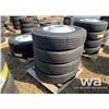 Image 2 : (4) 11R24.5 GRIZZLY TIRES & RIMS