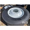 Image 3 : (4) 11R24.5 GRIZZLY TIRES & RIMS