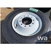 Image 3 : (2) GRIZZLY 11R24.5 TRUCK TIRES & RIMS