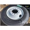 Image 3 : (2) GRIZZLY 11R24.5 TRUCK TIRES & RIMS