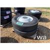 Image 1 : (2) GRIZZLY 11R24.5 TRUCK TIRES & RIMS